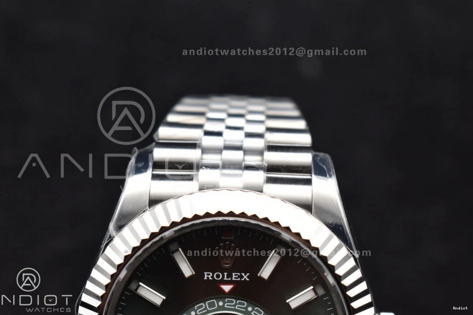 on SS A 1088 Dial Edition Green ZF Durable 1:1 Bracelet Jubilee Sky-Dweller 904L 326934 SS Best 0817